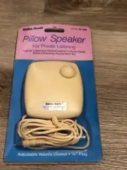 Radio Shack 33-208 Pillow Speaker 1/8" Plug Vintage New