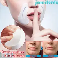 在飛比找蝦皮購物優惠-Jeniferdz 鼻唇溝貼額頭保濕面部護理皺眉紋去除笑紋面