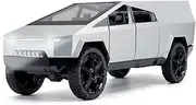 Cyber Model Truck Car Toy Trucks - 1:24 Diecast Toy Trucks Scale Pickup for Kids Boys 3+ Years - Electric Real Cool Metal Drivable Truck with Sound Light Pull Back for Boy Grandson