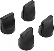 5PCS 20×24MM Black Plastic knob Cap Potentiometer Volume Adjustment Switch Cap knob is Suitable for Flower Shaft 6MM