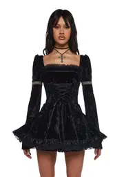 [Current Mood] Myths N' Legends Mini Dress - Black