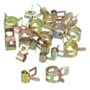 ID 5mm 11mm 3/16" 7/16" Fuel Line Hose Clip,Pipe Clamp,Spring Hose Clamp,20PCS