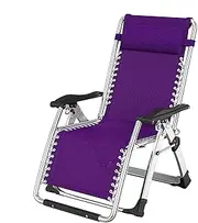 Zero Gravity Lounge Chair, Zero Gravity Chair, Oversized Reclining Lounge Chair with Removable Cushion & Tray for Indoor and Outdoor, Ergonomic Patio Recliner Lounge Chair (Color : C) Comfortable