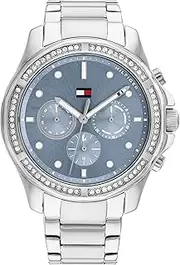 [Tommy Hilfiger] Analogue Multifunction Quartz Watch for women with Silicone or Stainless Steel bracelet