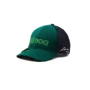 Aston Martin F1 Mens Alonso Kimoa Baseball Cap green