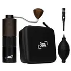 Manual Coffee Grinder – CNC Stainless Steel Conical Burr, Adjustable Hand Cra...