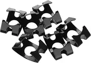 20pcs Derailleur Cable Clamp Set Metal Cable Buckle Clips Brake Line Clips Tube Guide