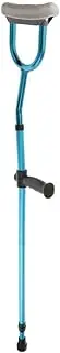 Height Adjustable Foldable Underarm Crutches for Legs after Injury