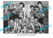 OLD 8x6 PHOTO STURT FC SANFL 1960 PREMIERSHIP WIN