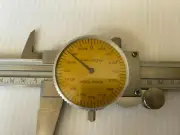 Dial Vernier Caliper Fractional (0 to 6") - 1/8" Per Revolution