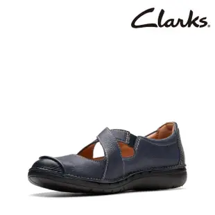 【Clarks】女鞋 Un Loop Strap 交叉帶魔鬼氈設計休閒鞋(CLF74972C)