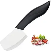 Ceramic Knife Mini Nakiri Knives White Small Paring Fruit and Vegetable Knife Longer Sharp Rust Proof Stain Resistant