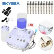 Dental Ultrasonic Scaler 2 Bottles for Cavitron EMS Woodpecker+10*LED Handpiece