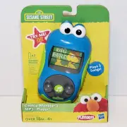 Hasbro Playskool Sesame Street Cookie Monster MP3 Player Toy Big Bird Elmo Ernie