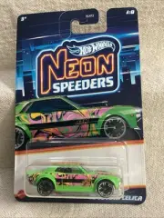 2024 Hot Wheels NEON SPEEDERS '70 Toyota Celica 1/8 Green NIB