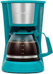 5 Cup Drip Coffee Maker - Convenient and User Friendly with Permanent Filters