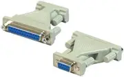 Exc 136011 Female to Female DB9 Null Modem Cord