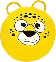 RIN Hippity Hop Exercise Hopper Jump Balls with Animal Face and Two Handles for Kids