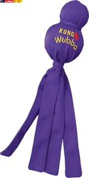 - Wubba - Dog Tug of War and Fetch Toy (Assorted Colours) - for Small Dogs