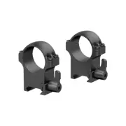 30mm Medium Profile Steel QUICK RELEASE scope rings - Picatinny/Weaver