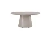 Raimon Furniture Kylen Modern Rectangular Wooden Kitchen Dining Table 200cm Putty