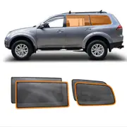 Port Rear Window Sun Shade for Mitsubishi Challenger 2008-2016 PB PC Series Magnetic Blind Mesh