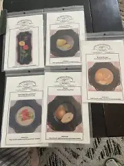 Barb Watson's Brushworks Color Theory Lot Of 5 Vintage Metalwork Patterns