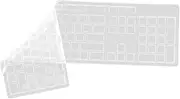 KALLORY 1Pc Dustproof Keyboard Cover for Keyboard Transparent Protector Dustproof Film Ultra Thin Design for Key Protection Against Spills