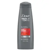Dove Men+Care 2 in 1 Shampoo and Conditioner for Clean Hair Defense Shampoo and