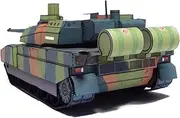 2023 Paper 1:43 Scale French Leclerc Main Battle Tank Model Simulation Tank Model for Collection (Unassembled Kit) Display Model