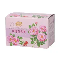 在飛比找momo購物網優惠-【曼寧】玫瑰花果茶包1.5gx20入x1盒(葡萄果香+玫瑰花