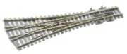 Peco SL-E99 HO/OO Code 100 36" Medium Radius 3-Way Switch Turnout Electrofrog