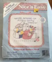 Dimensions Nice N Easy Counted Cross Stitch Kit 72507 Who's Afraid?