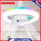 Socket Fan Light RGB Mode Light Socket Fan Remote Ceiling Fans with Light Bulb