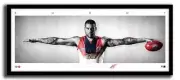 Lance Buddy Franklin Mini Wings Sydney Swans FC Official Framed AFL Print