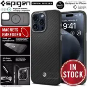 For iPhone 15 Pro/ Max Case SPIGEN Enzo Aramid MagFit MagSafe Compatible Cover