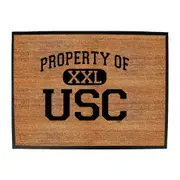Property Of Xxl Usc - Funny Novelty Doormat Man Cave Floor mat
