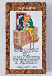 Romeo & Juliet Tarot - Scapini. Rare OOP 78-Card Deck. New, Sealed Cardpack.