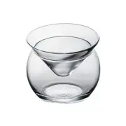 Sessile Glass Molecular Cocktail Glass Triangle Base Iced Cocktail Glass 2038