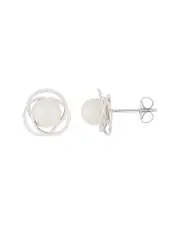 Splendid Pearls 14K 6.5-7mm Akoya Pearl Earrings