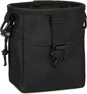 Protector Plus Tactical Drawstring Magazine Dump Pouch Military Slingshot Balls Storage Case Holster Small MOLLE Waist Bag Utility Gadget Gear Pack Tool Pocket EDC Belt Purse