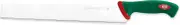 Sanelli SN-310633 Premana Professional Salami Slicing Knife, 13", Silver/Green