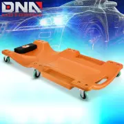 40"X17" Low Profile Automotive Creeper Garage Mechanic Rolling Under Car Orange