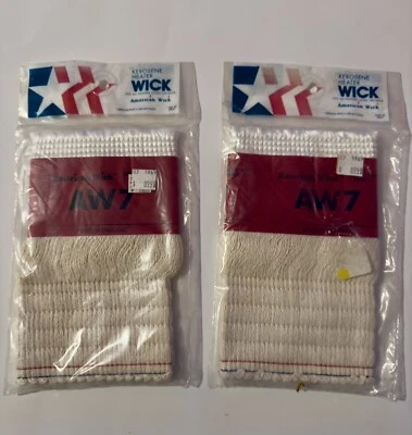 American Wick AW7 Kerosene Heater Replacement Wick New AW-7 Lot Of 2