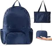 Ultra Lightweight Dual-Use Backpack, Hiking Backpack Waterproof Folding Small Backpack Packable Travel Camping Outdoor Daypack for Women and Men