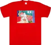 NEW Supreme Bedroom Tee Red T Shirt FW18 2018 Size M Medium