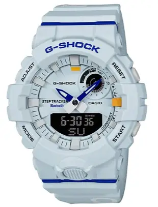 【萬錶行】CASIO G  SHOCK  G-SQUAD 系列潮流撞色智慧藍芽手錶  GBA-800DG-7A