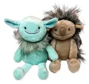 Mythical Creatures GRIBBLE The Goblin & FLICK The Pukwudgie 12" Plush by Aurora