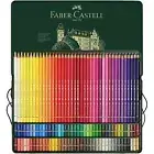 120 Colours Faber Castell Polychromos Pencils Tin Set Drawing Colouring Coloured