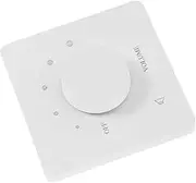 MAGICLULU Volume Control Switch Audio Volume Switch Sound Tone Panel Speaker Volume Knob Audio Source Selector Switch External Volume Control Adjustable Tone Switch White Plastic